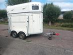 Nette 1,5 paards Heja trailer., Dieren en Toebehoren, Ophalen, Gebruikt, Polyester, 1½-paards trailer