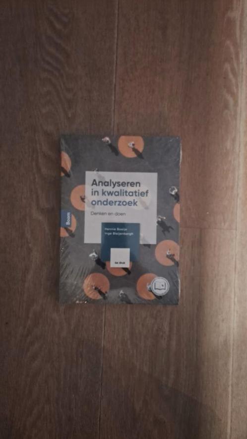 analyseren in kwalitatief onderzoek, Boeken, Studieboeken en Cursussen, Nieuw, HBO, Beta, Ophalen of Verzenden