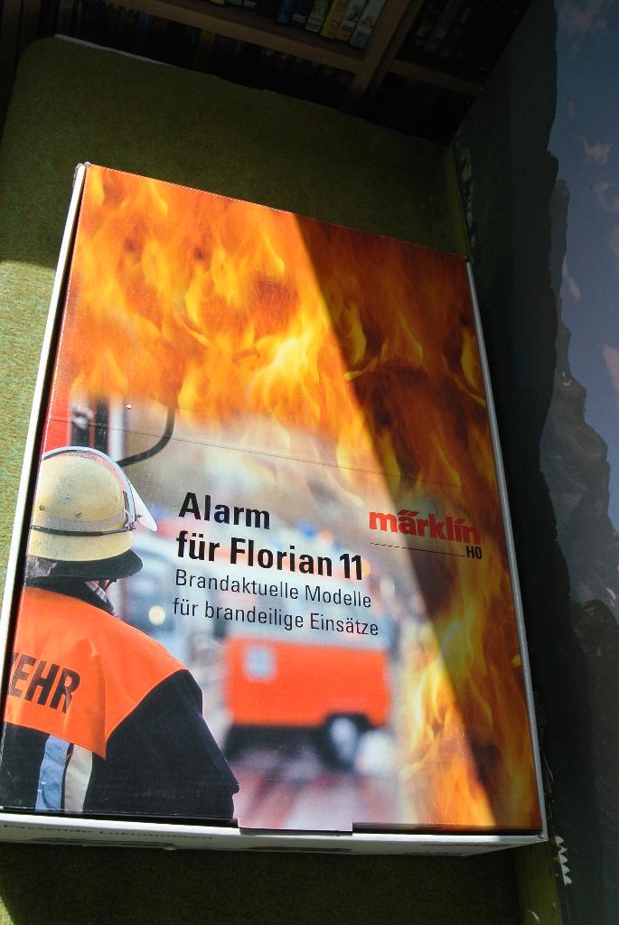 Marklin 00752 Alarm für Florian 11,inhoud 24 Brandweerwagons, Hobby en Vrije tijd, Modeltreinen | H0, Nieuw, Treinset, Wisselstroom
