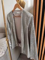 Sequin Zara shiny silver cape, Kleding | Dames, Jasjes, Kostuums en Pakken, Jasje, Maat 38/40 (M), Ophalen of Verzenden, Zo goed als nieuw