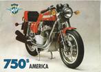 MV Agusta 750 S America folder, Motoren, Handleidingen en Instructieboekjes, Ophalen of Verzenden, MV Agusta