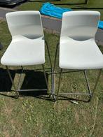 2x barkruk Ikea, Huis en Inrichting, Barkrukken, Ophalen, Kunststof, Gebruikt, 60 tot 90 cm