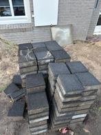 Stenen/klinkers - 5,77m2 - 131 stuks (21x21x8), Tuin en Terras, Gebruikt, Klinkers, Beton, 5 tot 10 m²