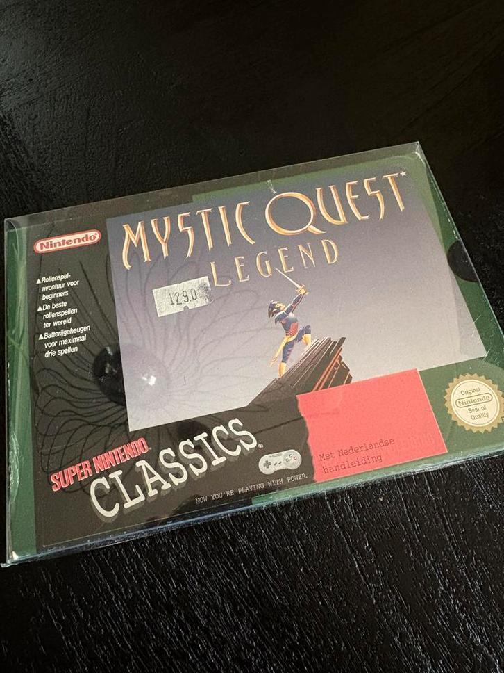 Mystic Quest Legend Snes, Spelcomputers en Games, Games | Nintendo Super NES, Gebruikt, Role Playing Game (Rpg), 1 speler, Vanaf 12 jaar