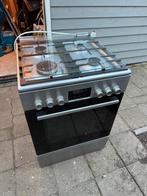 Bosch gasfurnis en elektrische oven, Witgoed en Apparatuur, Fornuizen, Ophalen, 4 kookzones, Zo goed als nieuw, Vrijstaand