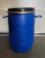 gebruikte ton vat met klemdeksel 57cm hoog, Minder dan 75 liter, Ophalen, Gebruikt, Kunststof
