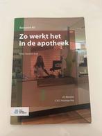 J.R. Mentink - Zo werkt het in de apotheek, Boeken, Ophalen, Zo goed als nieuw, J.R. Mentink; C.R.C. Huizinga-Arp