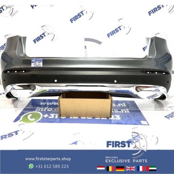 W253 GLC ACHTERBUMPER + DIFFUSER CHROOM Origineel Mercedes 2 beschikbaar voor biedingen