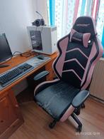 Racer game stoel - Gebruikt, maar goed!, Ophalen, Gebruikt, Zwart, Gaming bureaustoel