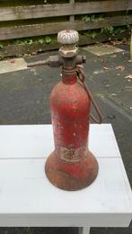 Antieke gasfles, Ophalen of Verzenden, Gebruikt