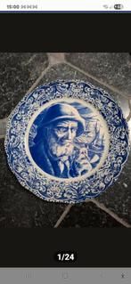 Blauw Delft borden. intact, Ophalen