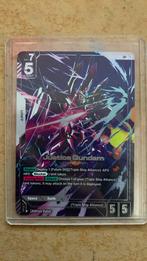 Justice gundam LR+ gundam card game, Ophalen of Verzenden, Zo goed als nieuw