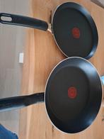 Tefal Pannenkoekenpan en Bakpan Set, Ophalen, Gebruikt, Aluminium, Keramische plaat