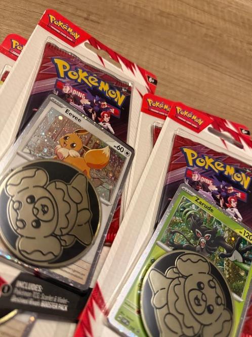 Pokémon Destined Rivals — 1-Pack Blister (Eevee & Zarude), Hobby en Vrije tijd, Verzamelkaartspellen | Pokémon, Nieuw, Overige typen