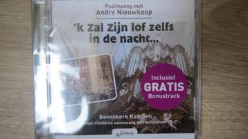 Cd orgel en samenzang: Andre Nieuwkoop, 'k zal Zijn lof zelf beschikbaar voor biedingen