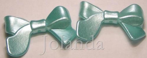 0371 Sierlijke Pastel Groene Acryl Stikken Kralen (32 mm), Hobby en Vrije tijd, Kralen en Sieraden maken, Nieuw, Kraal, Verzenden