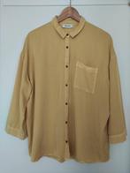 Leuke oversized blouse Modstom L, Geel, Maat 42/44 (L), Ophalen of Verzenden, Zo goed als nieuw
