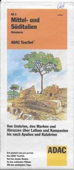 F23 plattegrond midden en zuid italie 2000, Boeken, Atlassen en Landkaarten, Ophalen of Verzenden, Gelezen, Italië, Landkaart
