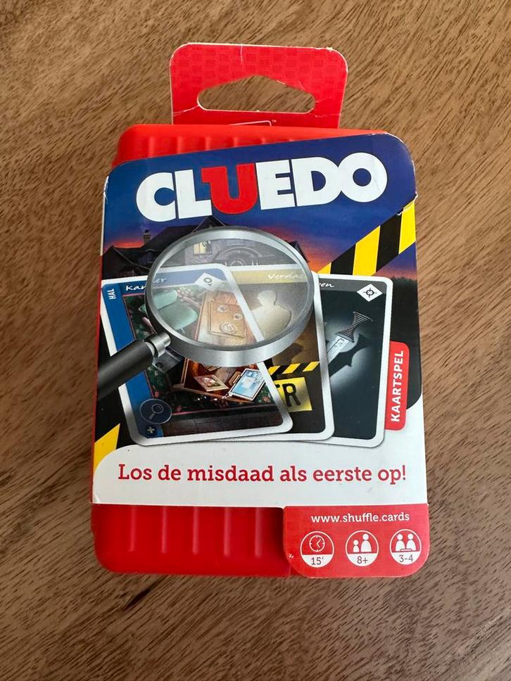 Cluedo Kaartspel, Hobby en Vrije tijd, Gezelschapsspellen | Kaartspellen, Nieuw, Drie of vier spelers, Ophalen of Verzenden