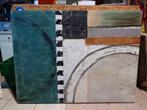 Mooi abstract canvas, Antiek en Kunst, Ophalen