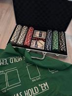 Texas hold em poker nieuw in koffer, Ophalen, Zo goed als nieuw