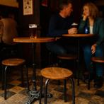 Partij Tabouret schoolkrukken, krukjes, horeca kruk  762, Ophalen of Verzenden, Nieuw, Wit, Vijf, Zes of meer stoelen