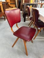 Vitage retro stoelen zes stuks, Huis en Inrichting, Ophalen of Verzenden, Zo goed als nieuw, Overige materialen, Vijf, Zes of meer stoelen