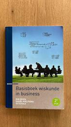 Basisboek wiskunde in business, Ophalen of Verzenden, Zo goed als nieuw, Daniël Roelfsema; Gitte Kale; Rob Erven, Economie en Marketing
