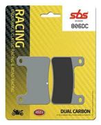 SBS Dual Carbon raceremblokken GSXR 600/750/1000 04-10, Ophalen of Verzenden