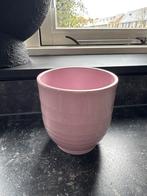 Roze Bloempot - Schattig en Stijlvol!, Rond, Binnen, Ophalen of Verzenden, Zo goed als nieuw