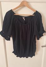 Esqualo - dames top - zwart - maat 42, Zwart, Maat 42/44 (L), Nieuw, Ophalen of Verzenden