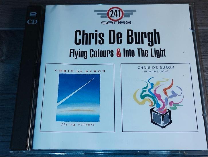 Chris De Burgh - Flying Colours / Into The Light [2 CD], Cd's en Dvd's, Cd's | Pop, Zo goed als nieuw, 1960 tot 1980, Ophalen of Verzenden