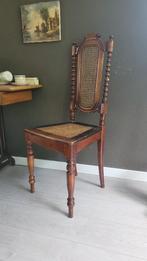 Oude sier stoel, Huis en Inrichting, Stoelen, Ophalen, Gebruikt, Hout, Eén