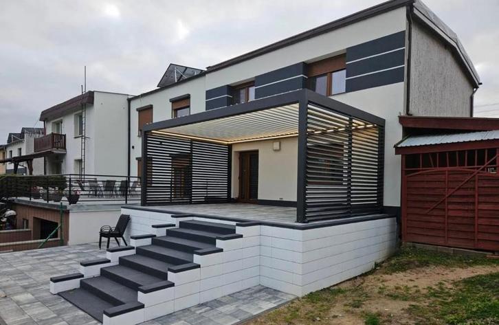 custom-made canopy, Tuin en Terras, Tuinschermen, Nieuw, Aluminium, 200 cm of meer, 200 cm of meer, Ophalen of Verzenden