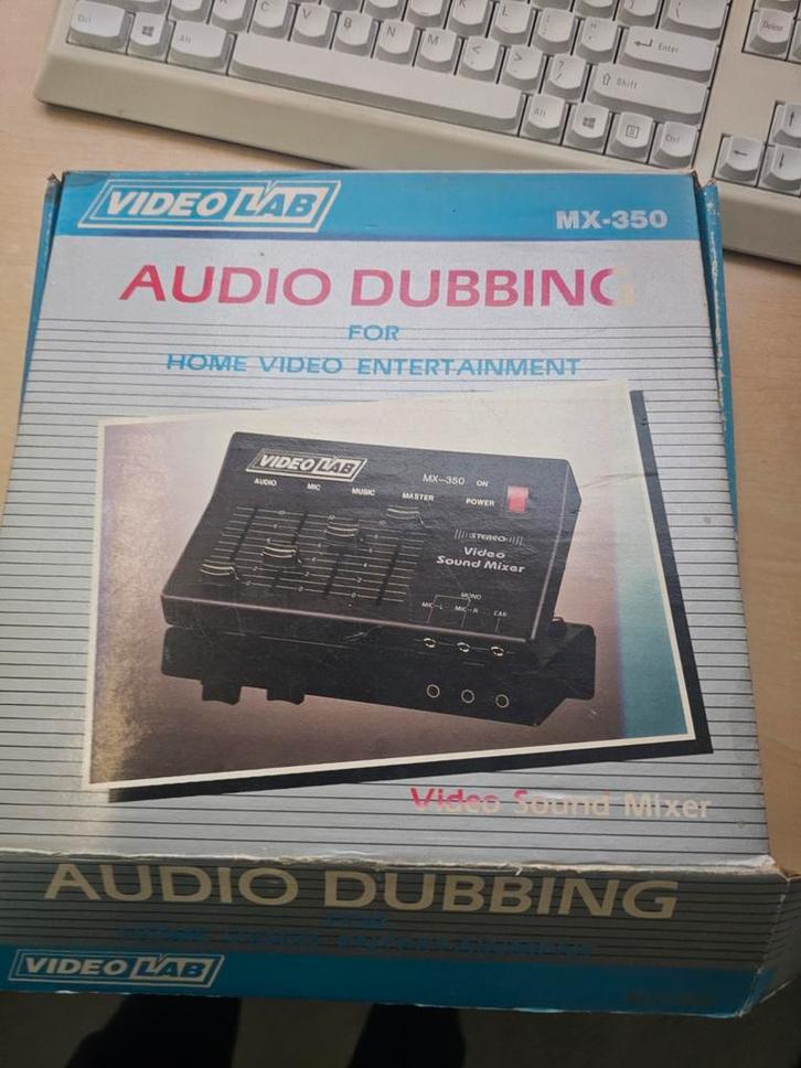 Video Lab MX-350 Audio Dubbing Mixer - Vintage, Audio, Tv en Foto, Professionele Audio-, Tv- en Video-apparatuur, Gebruikt, Audio