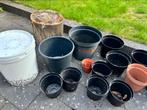 Gratis kweekpotten voor de moestuin., Ophalen, Kunststof, Gebruikt, Rond