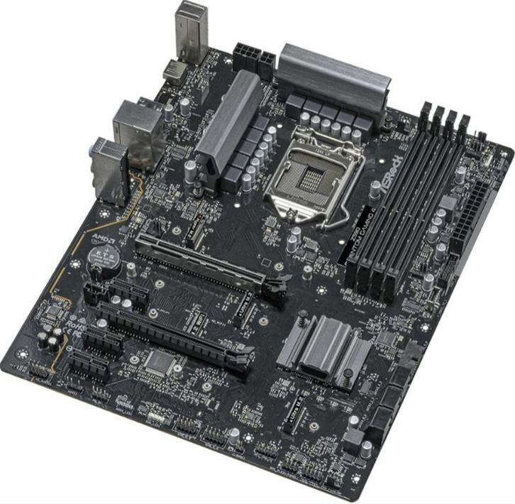 Asrock Z590M Phantom Gaming 4 LGA1200, Computers en Software, Moederborden, Zo goed als nieuw, Intel, DDR4, Ophalen of Verzenden