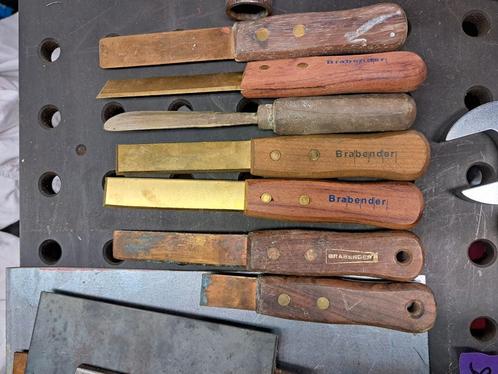 Bronzen spatels Brabender, Doe-het-zelf en Verbouw, Gereedschap | Handgereedschap, Zo goed als nieuw, Ophalen of Verzenden