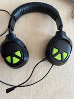 Gaming Headset - Zwart/Groen, Ophalen of Verzenden, Gebruikt, Over oor (circumaural), Overige merken