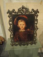 hele grootte  baroque lijst messing antiek fotolijst, Antiek en Kunst, Ophalen of Verzenden
