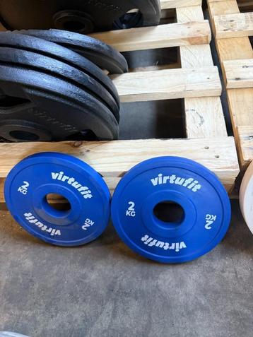 VirtuFit Olympische Fractional Plate - Bumper Plate - 2 kg  beschikbaar voor biedingen