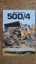 Folder MF Massey Ferguson 50D/4 graaflaad-combinatie, Ophalen of Verzenden, Zo goed als nieuw, Folder