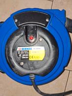 Kabelhaspel Berner 15m, Ophalen of Verzenden, Gebruikt, Kabel of Snoer