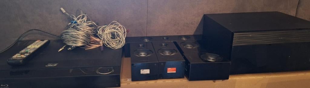 Samsung Home Cinema Set - Blu-ray, 5.1, Gebruikt, Blu-ray-speler, 70 watt of meer, Ophalen of Verzenden