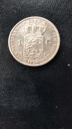 Zilveren Gulden 1840 - Mooi Exemplaar!, 1 gulden, Zilver, Ophalen of Verzenden, Koning Willem I