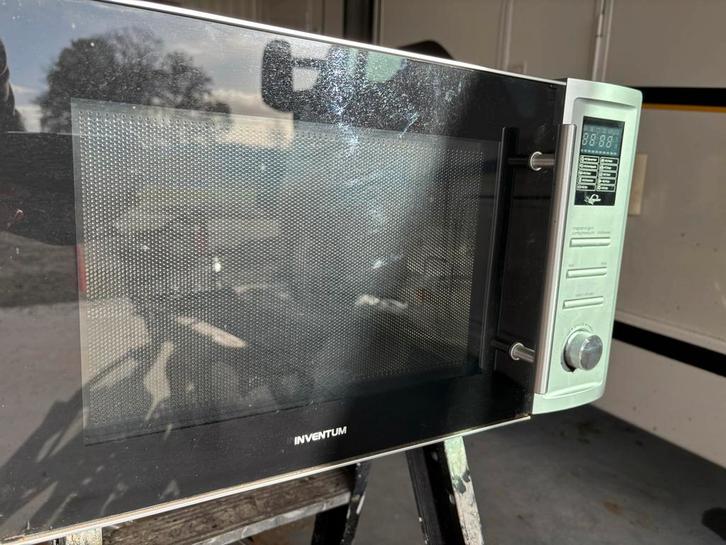 Inventum MN325CS Combimagnetron - Goedwerkend!, Witgoed en Apparatuur, Magnetrons, Gebruikt, Vrijstaand, Combimagnetron, 45 tot 60 cm