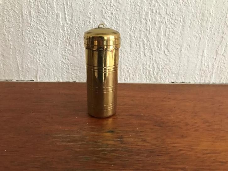 Tondeldoos, Koperen tondeldoos, Antiek en Kunst, Antiek | Koper en Brons, Koper, Ophalen of Verzenden