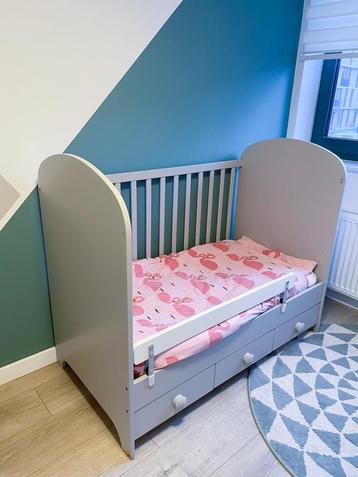 Ledikant baby bed Gonatt ikea grijs beschikbaar voor biedingen
