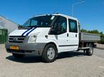 Ford transit open laadbak / 146.km NAP / bj 2010, Auto's, Bestelauto's, Stof, 4 cilinders, 100 pk, Wit