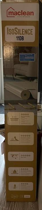 Ondervloer IsoSilence - 11dB - 5,8 meter, Doe-het-zelf en Verbouw, Ophalen, Overige materialen, 30 cm of meer, Overige typen